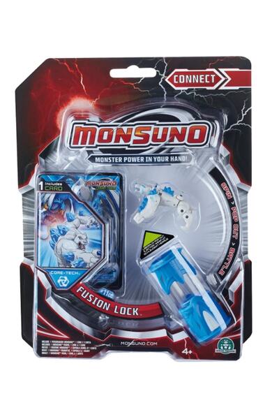 GIOCHI PREZIOSI Monsuno, Licensed Fusion Lock Figure with Throw Capsule and Game Card