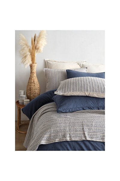 LİMASSO Andriake Vintage Yatak Örtüsü Stonewashed 240 X 260