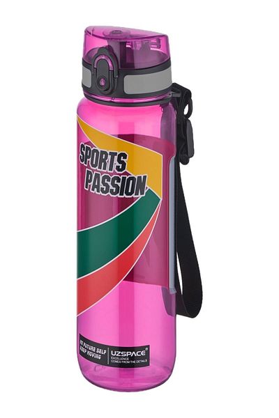 Uzspace Sports Passion 500 Ml Tritan Water Bottle with Anti-Slip Holding Feature