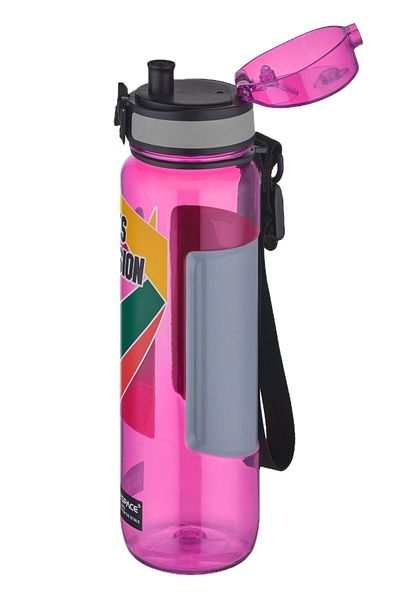 Uzspace Sports Passion 500 Ml Tritan Water Bottle with Anti-Slip Holding Feature