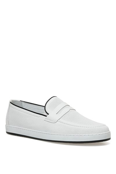 İnci Marbo 3fx Weißer Herren-Loafer
