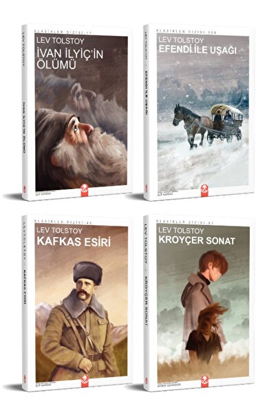 Kızıl Panda Yayınevi Tolstoy Seti (4 Kitap)