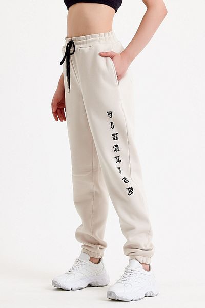 JAHR MARC Γυναικεία Φούτερ με στάμπα Oversize Cream