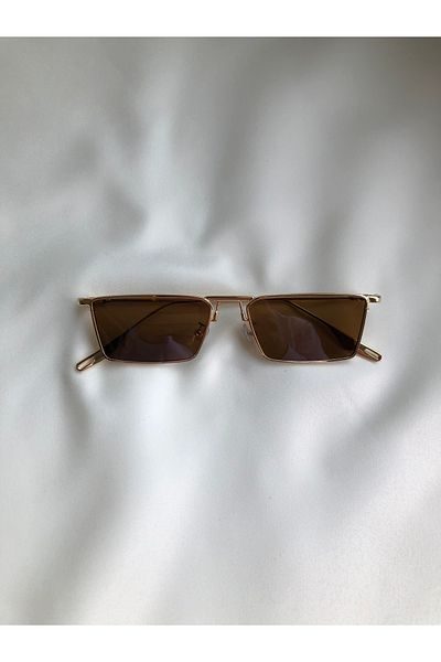 DSN Daisy Brown Unisex Sunglasses UV Protection