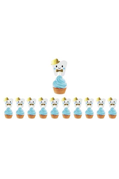 kidspartim Diş Buğdayı Mavi Kürdan