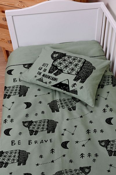 Tuğba Kuğu Linen Duvet Cover Set - Single (160x220)