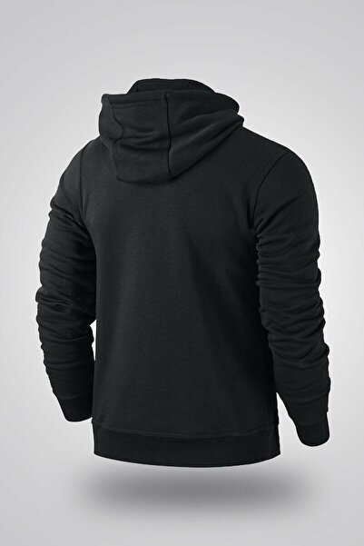 Relax family xf Φούτερ Unisex Oversize με κουκούλα με στάμπα Tiger στο μπροστινό μέρος