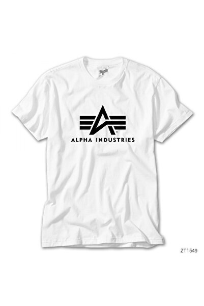 Z zepplin Tricou alb Alpha Industries