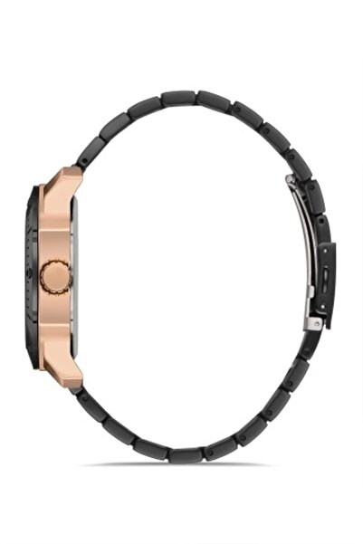 FERRO Black Steel Cord Men's Wristwatch F11198A-R