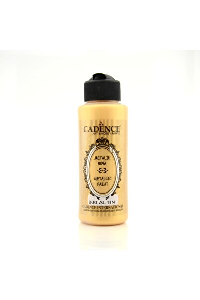 Cadence Metalik Sedefli Boya Altın 120ml N:200