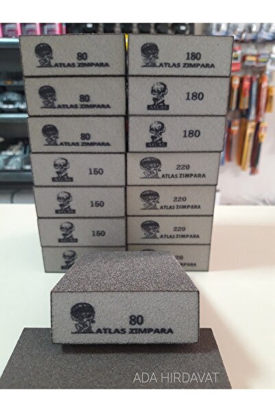 Atlas صنفرة إسفنجية سميكة / 100 / صنفرة إسفينية