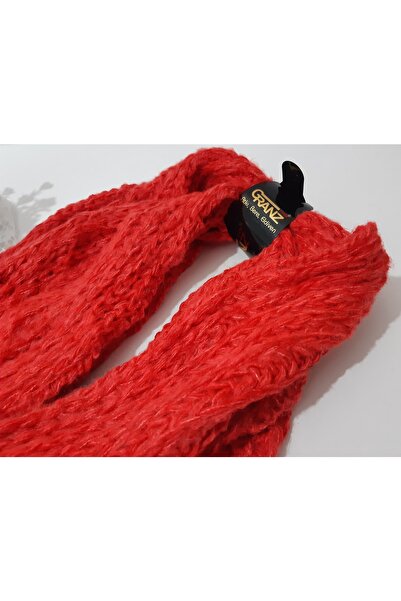 renkli çiçekler Шарф-хомут червоного кольору для жінок