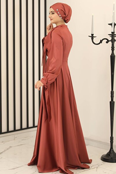 Fashion Showcase Degaje Evening Dress Coral Design - Fsc3006