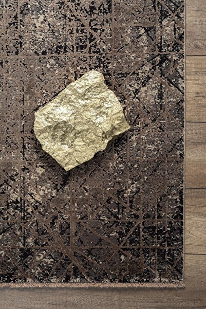 Empera Soho Guaj Marron Akrilik Kök Boya Modern Halı