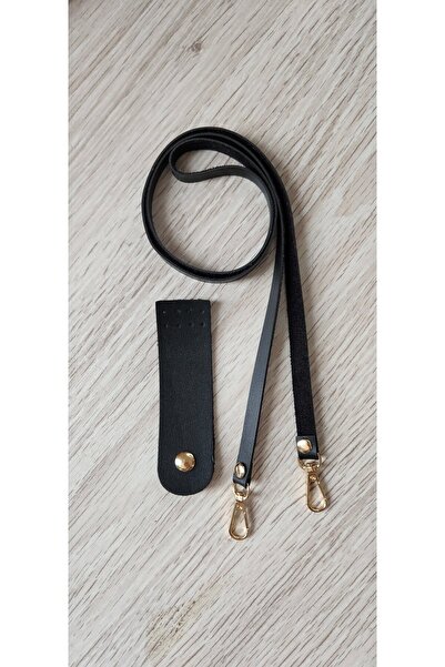 NAZENİN HOBİ AKSESUAR غطاء جلدي وحزام رفيع 110 سم