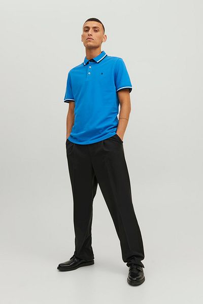 Jack & Jones Jjepaulos Polo Ss 12136668 Ανδρικό μπλουζάκι με γιακά πόλο