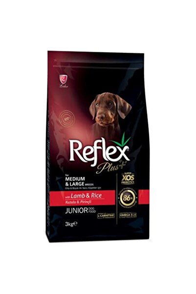 Reflex Plus M,l Breed Puppy Dog 28/16 L&r, 3 Kg
