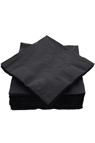 PARTİ SEPETİ Siyah Kağıt Peçete
