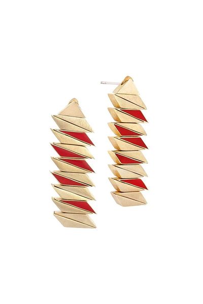 Juju Bronze Dragon Earrings