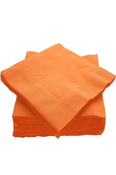 PARTİ SEPETİ Turuncu Kağıt Peçete