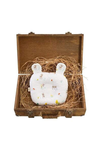 Yada Baby Μουσλίνα Waffle Pike Μαξιλάρι διαμόρφωσης κεφαλιού μωρού και στήριξ...