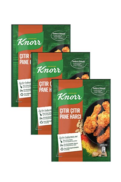 Knorr Çıtır Pane Harcı 90 Gr, 3 Adet