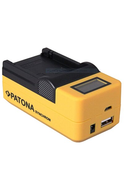 Patona Fw-50 Sony Tekli Synchron Usb Charger Lcd Ekranlı