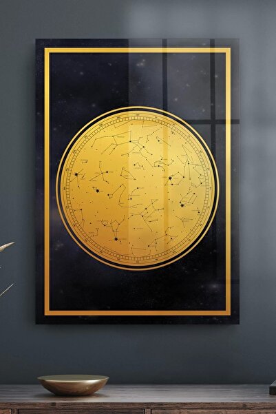 Decovetro Стъклена маса Зодиакални знаци Звездна карта