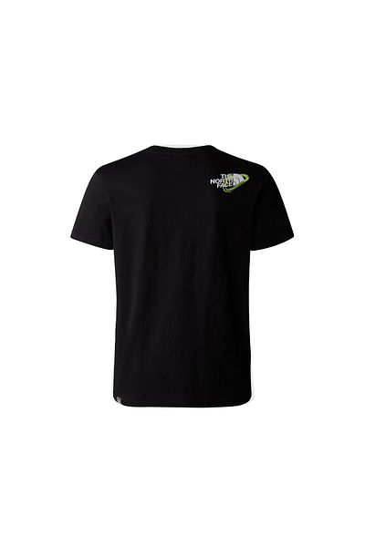 THE NORTH FACE M Outdoor Graphic Tee Men's Casual T-Shirt Nf0a827jjk31 Black