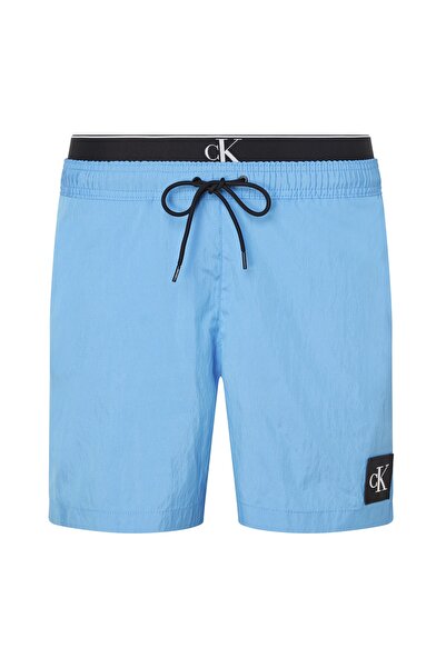 Calvin Klein Swim Shorts - Blue - Plain
