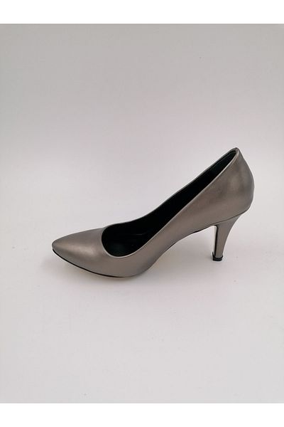 SOLMAZ Stiletto cu toc platinat