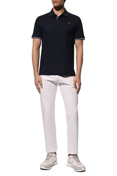 PAUL&SHARK Men's Knitted Poloshirt C.wCotton