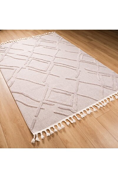 Eko Halı Terazzo Iskandinav Desenli Makine Dokuma Halı-terazzo Trz 03 Grey