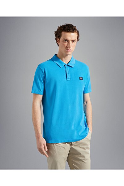 PAUL&SHARK Tricou polo tricotat pentru bărbați din bumbac