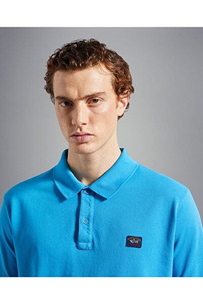 PAUL&SHARK Tricou polo tricotat pentru bărbați din bumbac