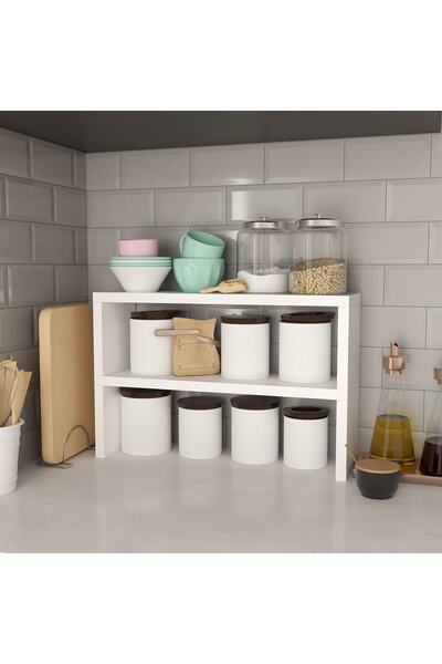 Genel Markalar L2040 Arlin Tezgahüstü Organizer Beyaz