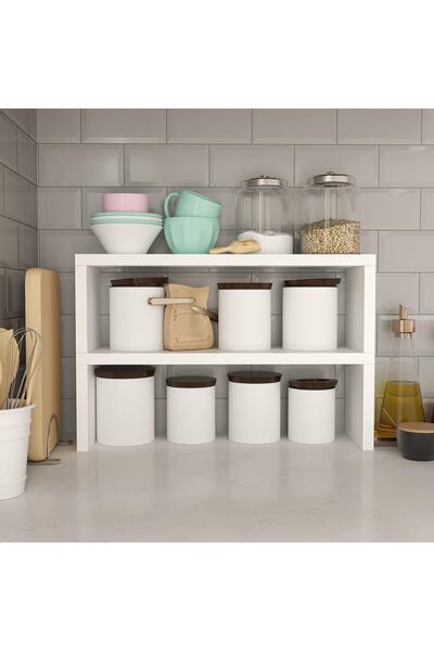 Genel Markalar L2040 Arlin Tezgahüstü Organizer Beyaz