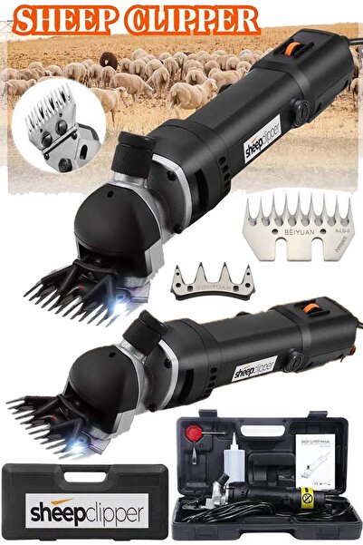 Sheep Clipper Alman X-torq Çift Metal Şanzuman Koyun Kırkım Makinesi Ağır Hiz...