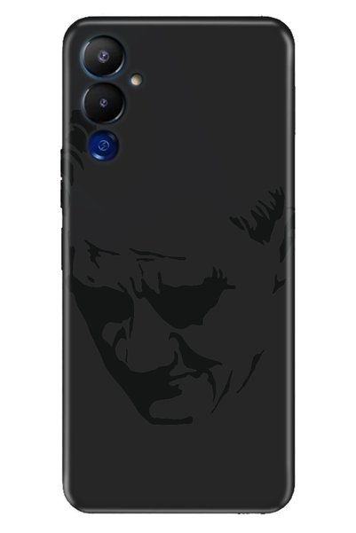 TECNO Pova 4 Kılıf Silikon Desenli Resimli Uv Kapak Ata Silüet