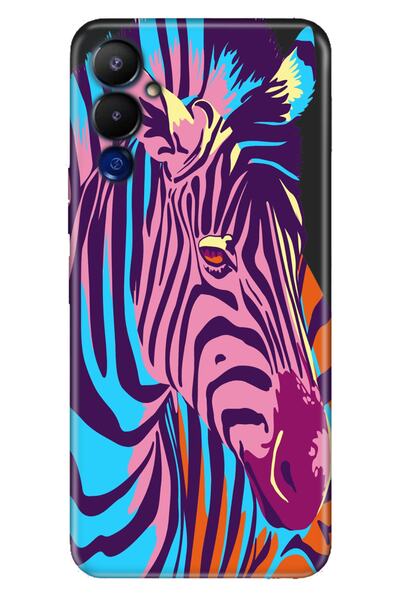 TECNO Pova 4 Case Silicone Patterned Illustrated Uv Cover Zebra