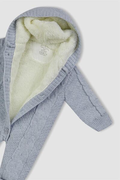 Pierre Cardin Knitwear Winter Baby Jumpsuit with Welsoft Inside
