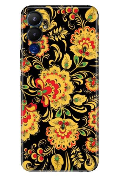 TECNO Pova 4 Case Silicone Patterned Illustrated Uv Cover Khokhloma