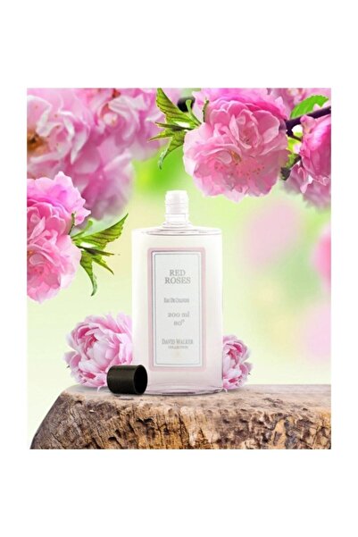 David Walker Kırmızı Gül Kolonyası Cam Şişe 80° 200ml -red Rose Cologne 80 Derece -200ml Cam Kolonya