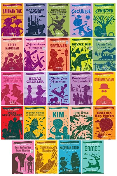 TÜRKİYE İŞ BANKASI KÜLTÜR YAYINLARI Iş Bankası Ilköğretim Dünya Çocuk Klasikl...