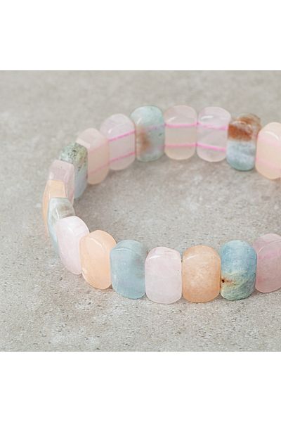 OSMANLI DOĞAL TAŞ Helidor Natural Stone Wide Cut Bracelet