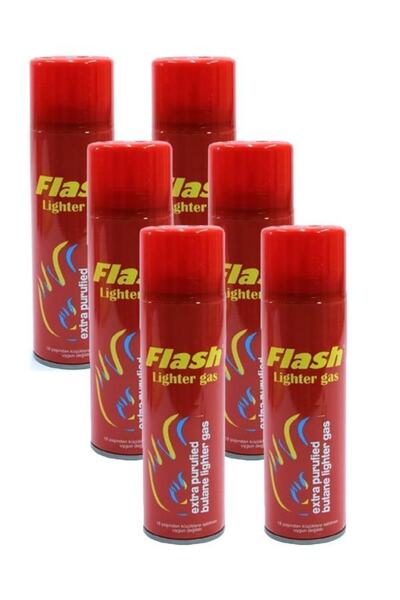 Flash Çakmak Gazı 270gr 6lı