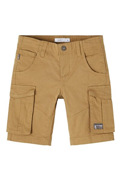 name ıt Boys' Mustard Cargo Shorts13198124