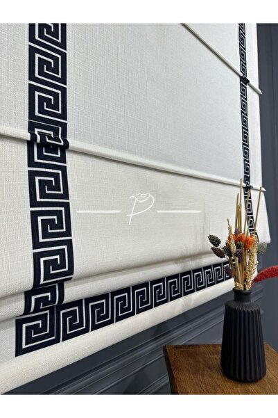 rendecioğlutekstil Katlamalı Keten Baskılı Perde Desen