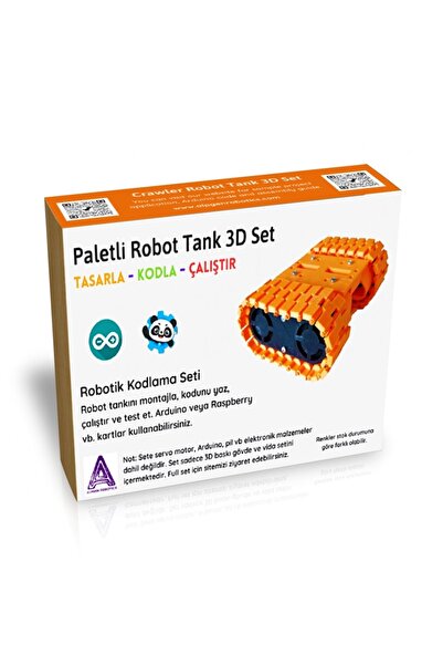 Arduino Projeleri Dıy Arduino Mini Robot Tank 3d Set