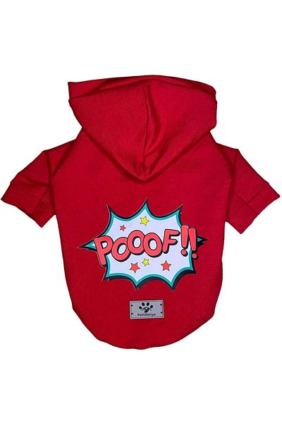PetiliDünya Cat Dog Clothes & Dress Hooded Model Poof